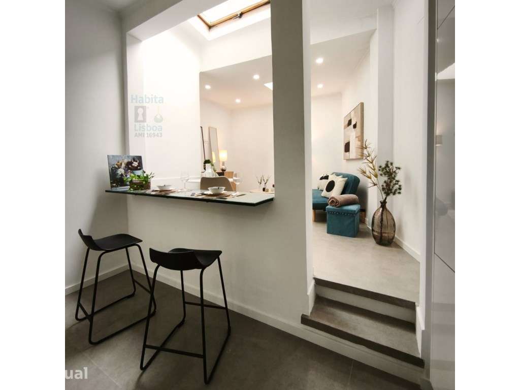 T3 com suíte e varandas Rua dos Soeros Lisboa Oferta Home Staging - Grande imagem: 3/27