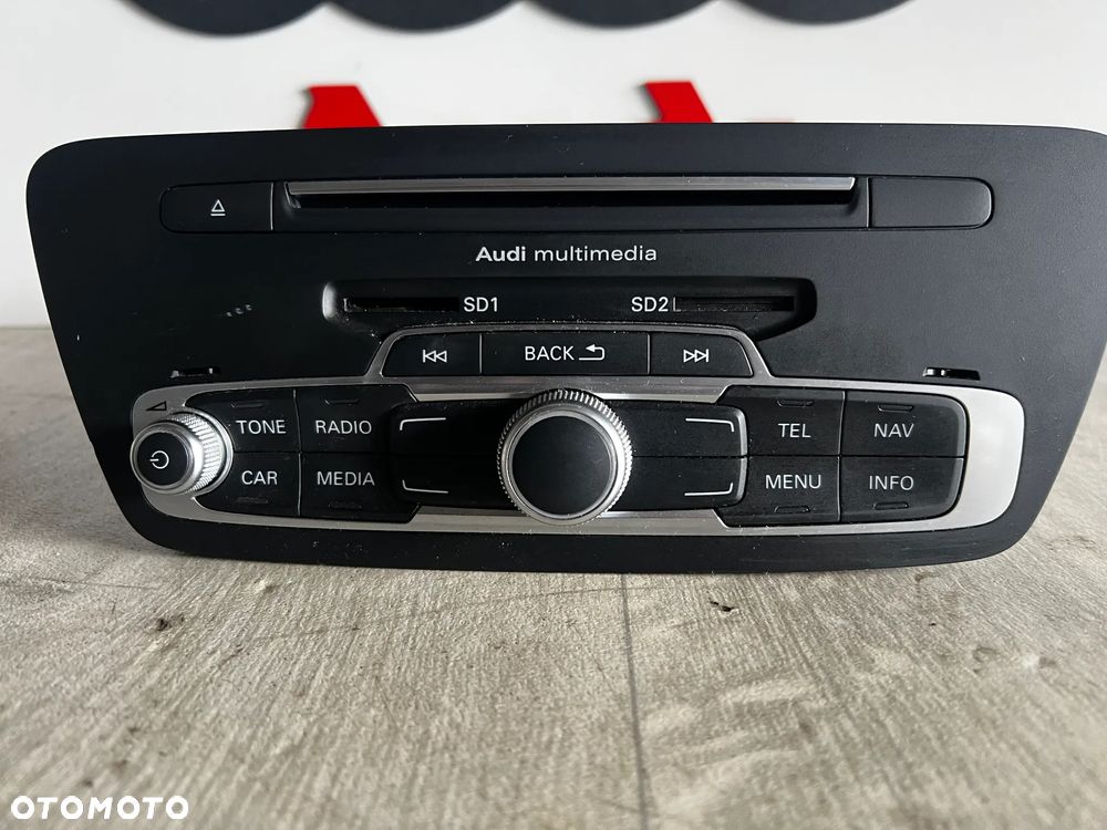 RADIO NAVIGACJA NAVI PANEL MULTIMEDIA MMI 8U1035192A AUDI Q3 8U JAK NOWE - 2