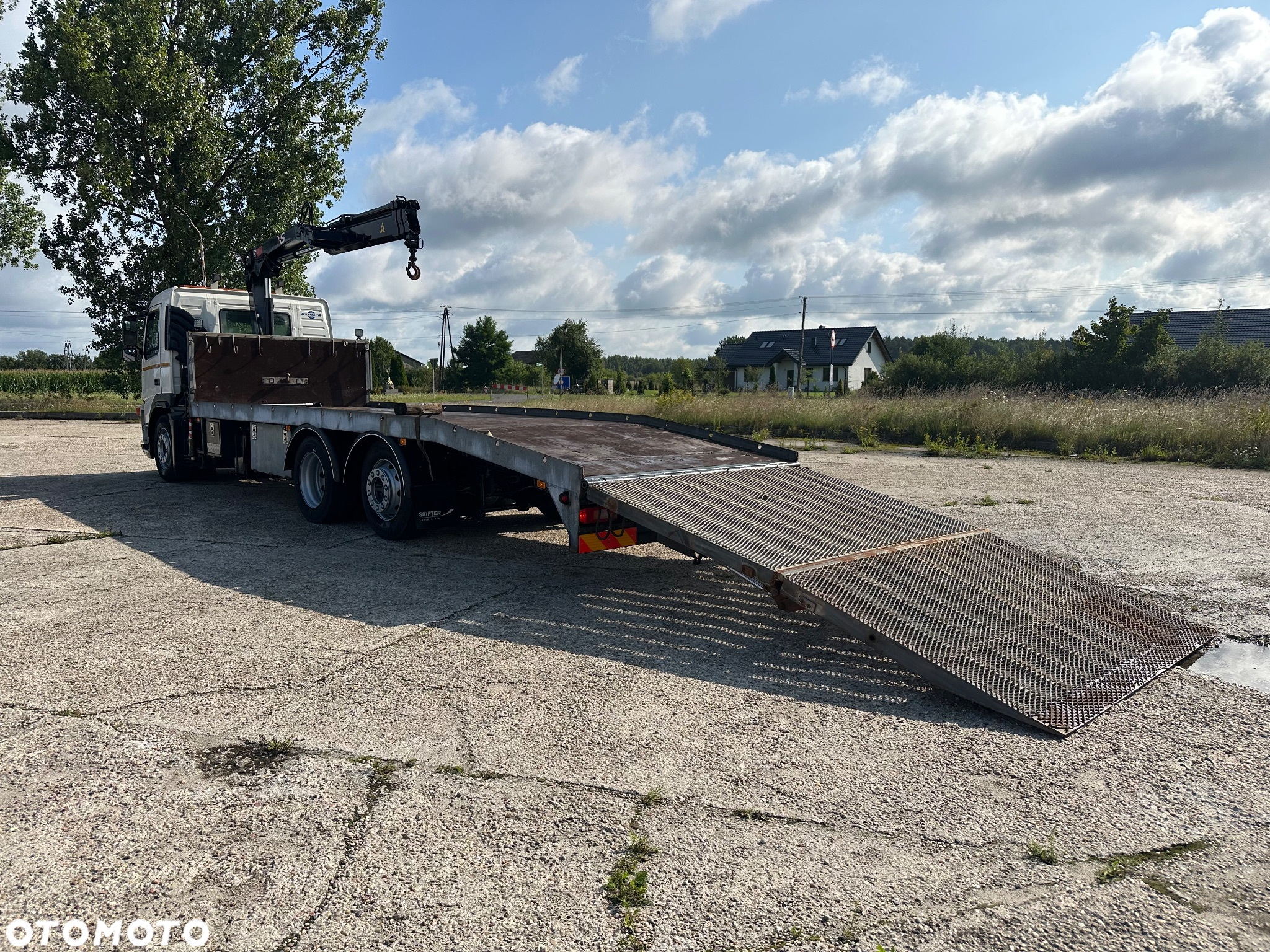 Volvo FM 340  HDS HIAB 099  LAWETA 8m. rampa hydrauliczna - 6
