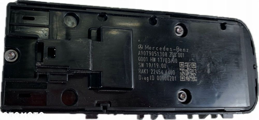 MERCEDES SPRINTER 907 910 PRZEŁACZNIK SZYB PANEL LUSTEREK A9079051308 - 7
