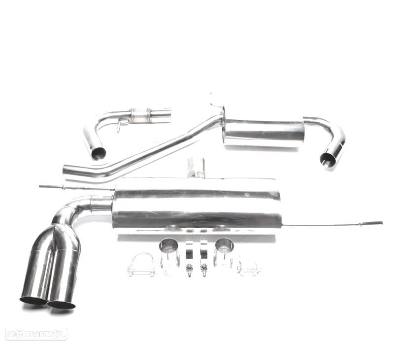 PANELA DE ESCAPE VOLKSWAGEN VW GOLF PLUS 05-13 DUPLA - 1