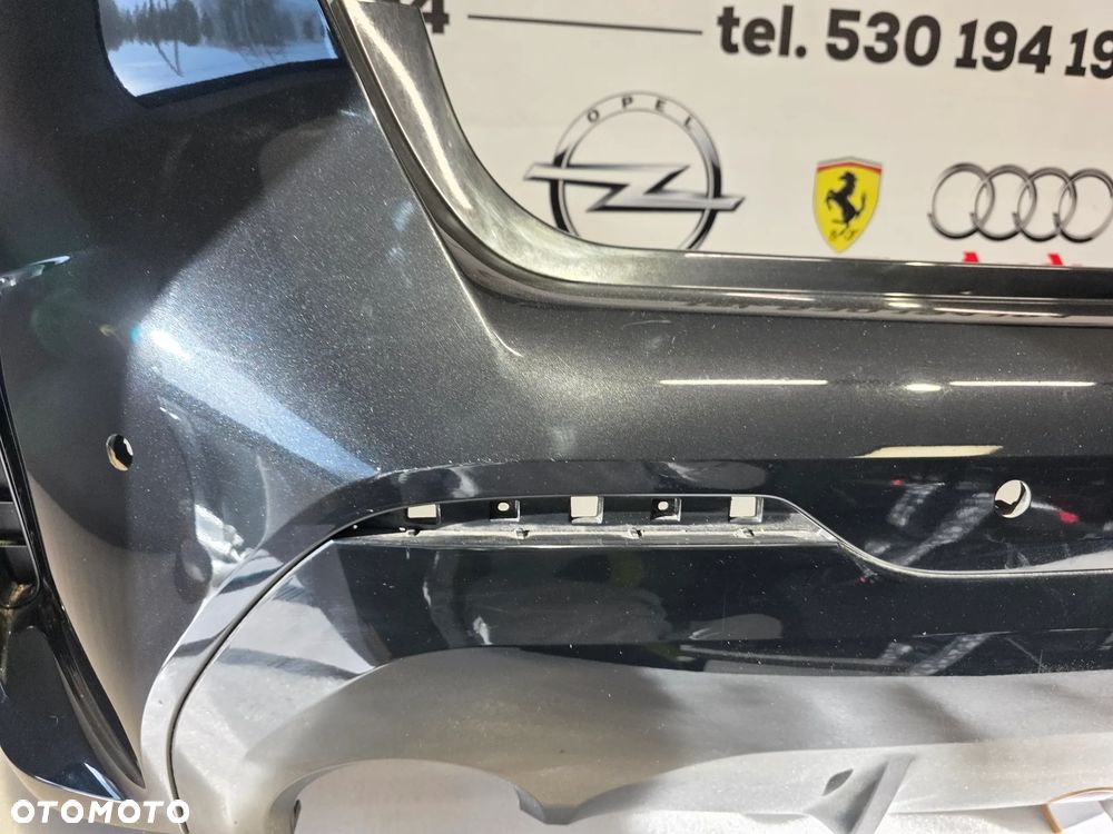 BMW 1 F40 19- M-PAKIET ZDERZAK TYLNY TYLNI TYŁ NA 4xPDC KOLOR CZARNY METALIK NR 51128070949 + 51128070950 NR AUKCJI NZ1935 - 15