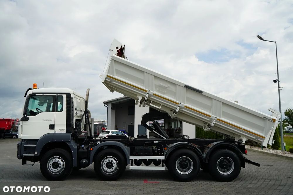 MAN TGS 35.420 / 8X4 / WYWROTKA 2 STRONNA / MEILLER KIPPER / HYDROBURTA / AUTOMAT / EURO 6 - 4