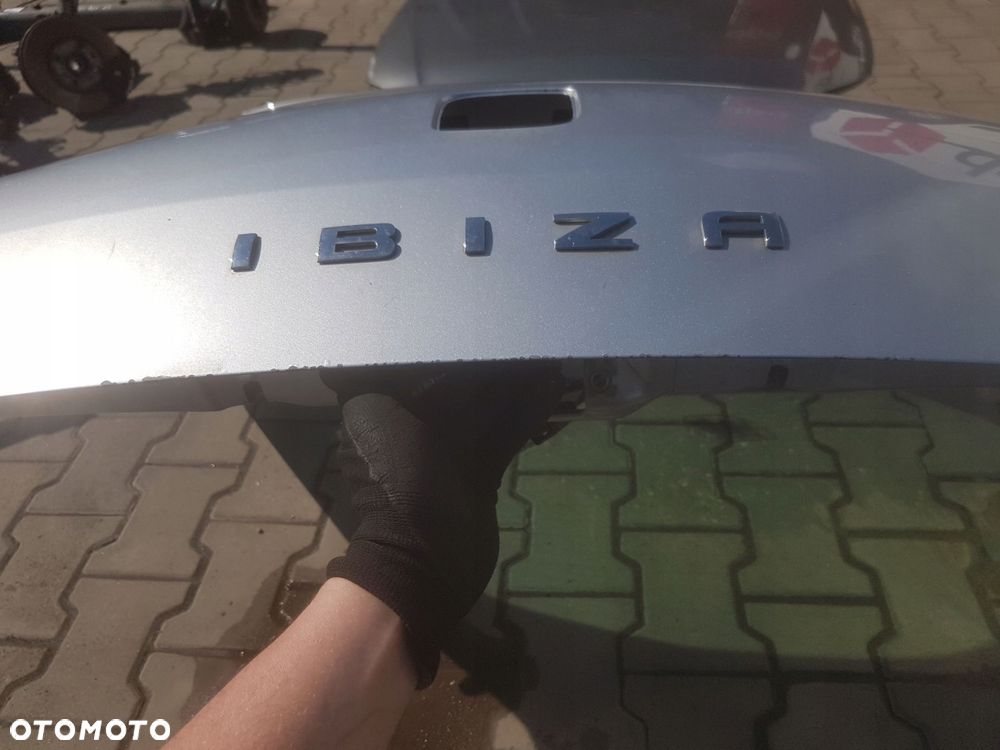SEAT IBIZA 4 IV 08r- KLAPA BAGAŻNIKA TYŁ LS7Y 3D - 3