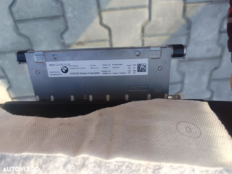 Display navigatie BMW Seria 7 G11 Cod: - 2