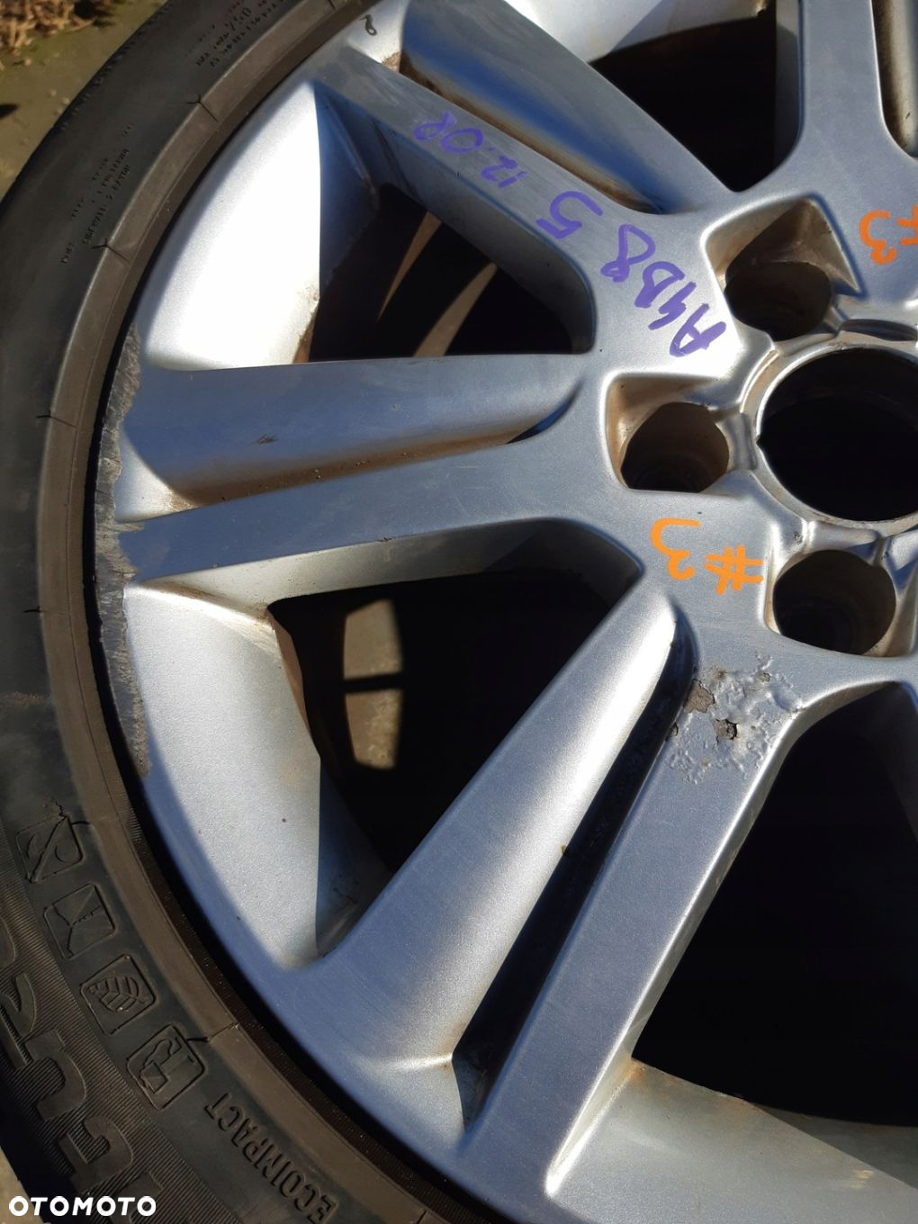 AUDI A4 B8 A5 8T FELGA ALUMINIOWA 7.5J 17 ET45 8K0601025B - 12
