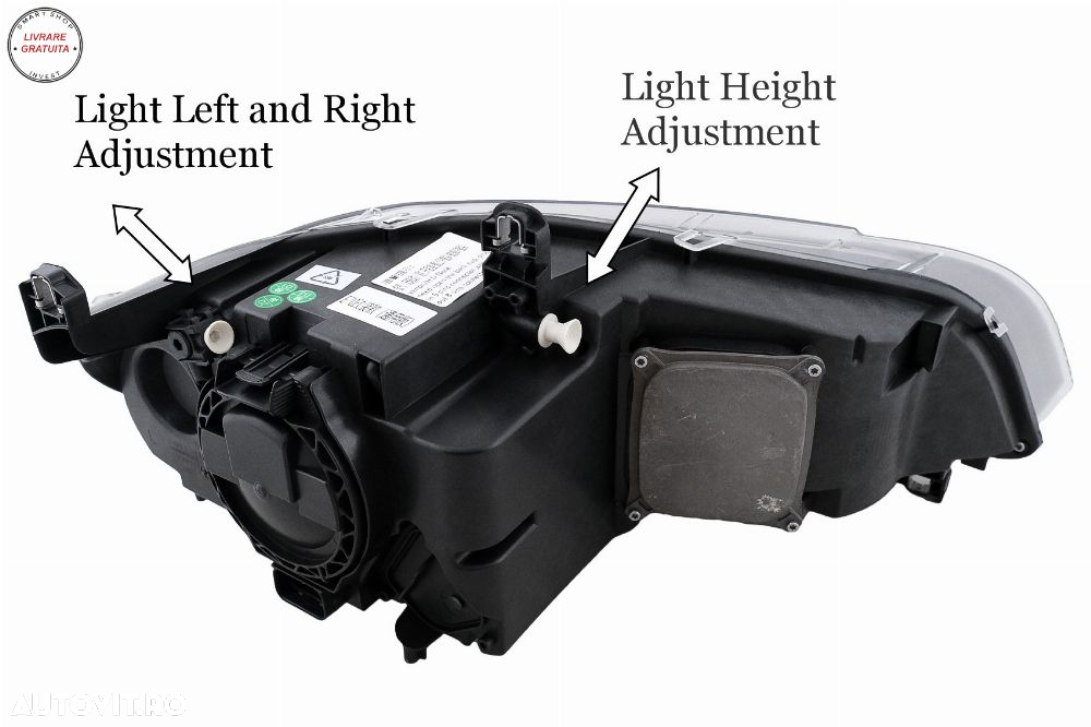 Faruri Full LED BMW X5 E70 (2007-2014) Conversie de la HID la LED- livrare gratuita - 16