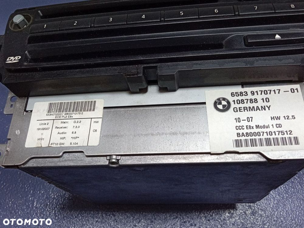 BMW 1 E87 CZYTNIK NAVI NAWIGACJI 108788 - 9