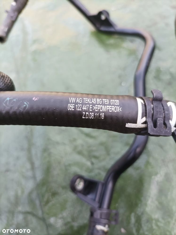 VW Skoda Audi przewody przewód wody 1,5 TSI 05E121497E 05E122447F - 5