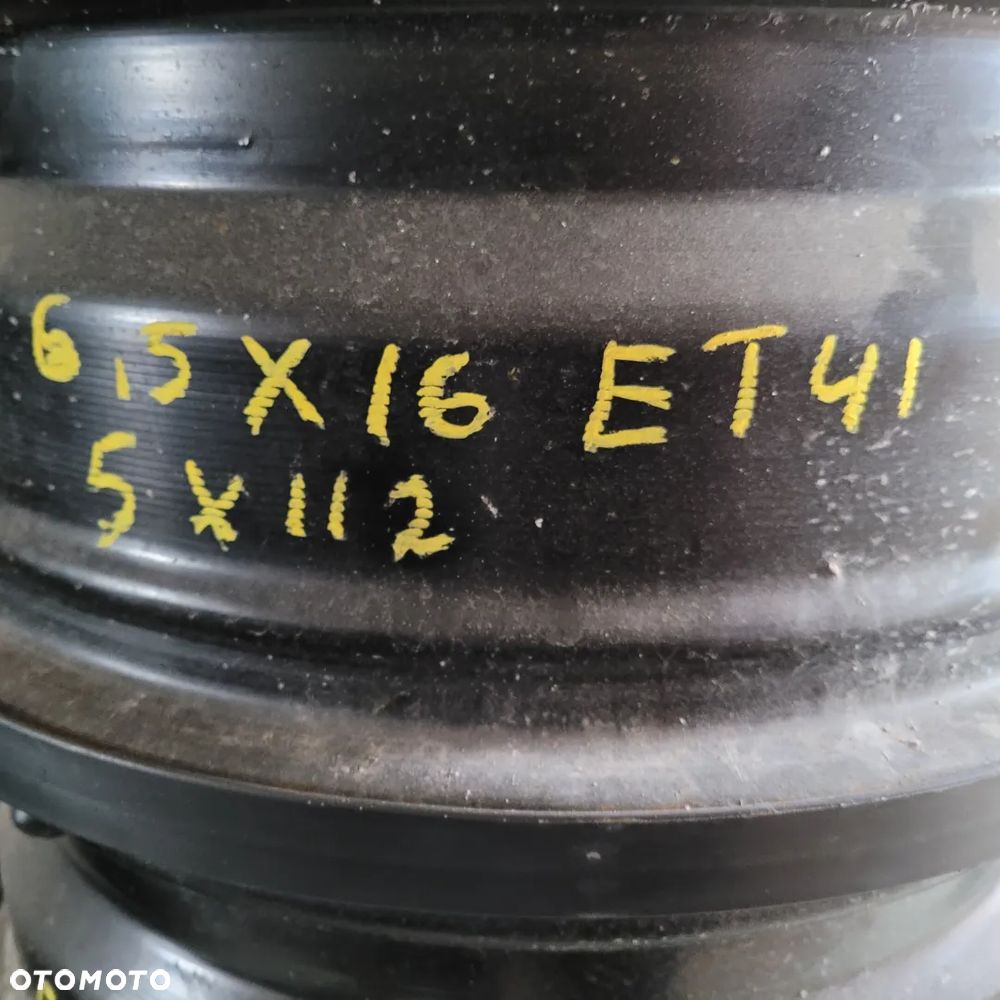 FELGI STALOWE 6.5Jx16 ET41 5x112 VW, AUDI, SKODA - 2
