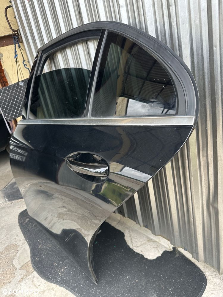MERCEDES E 213 drzwi  czarne 040  szyba zamek podnośnik  tył przód - 13