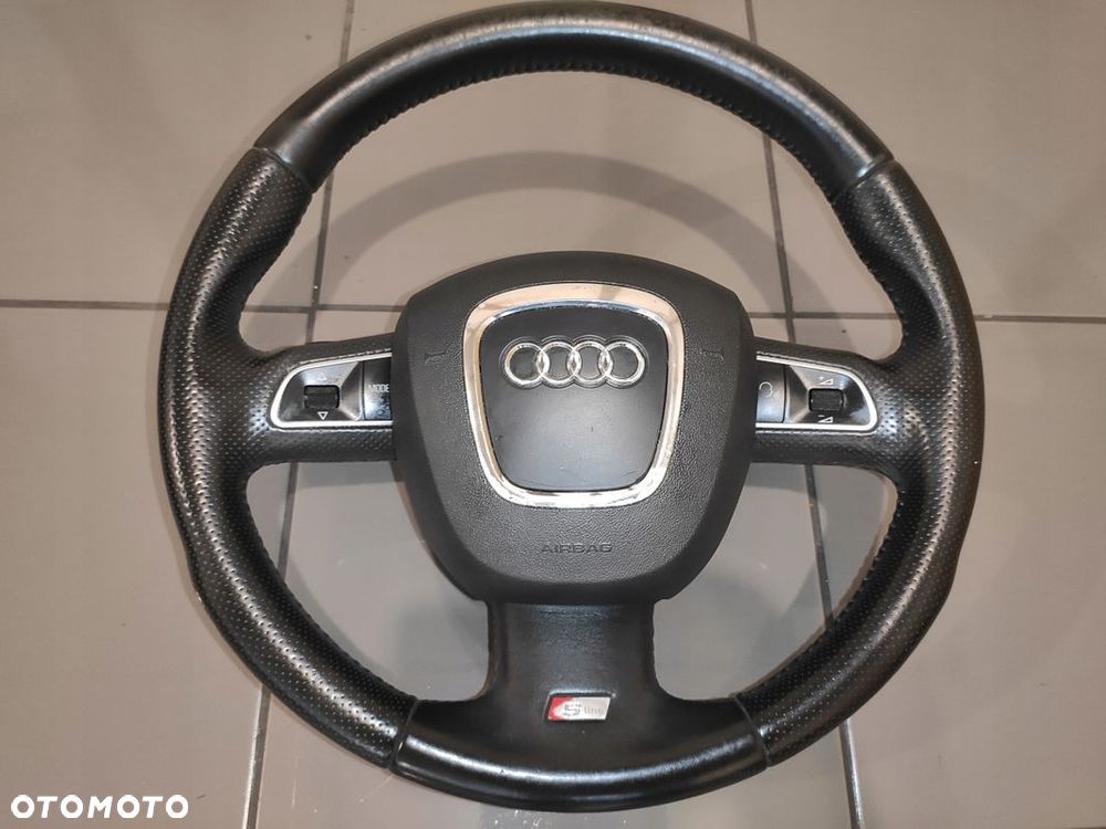 AUDI Q7 4L LIFT PODUSZKA POWIETRZNA AIRBAG KIEROWCY KIEROWNICY ORYG ŁADNA - 1