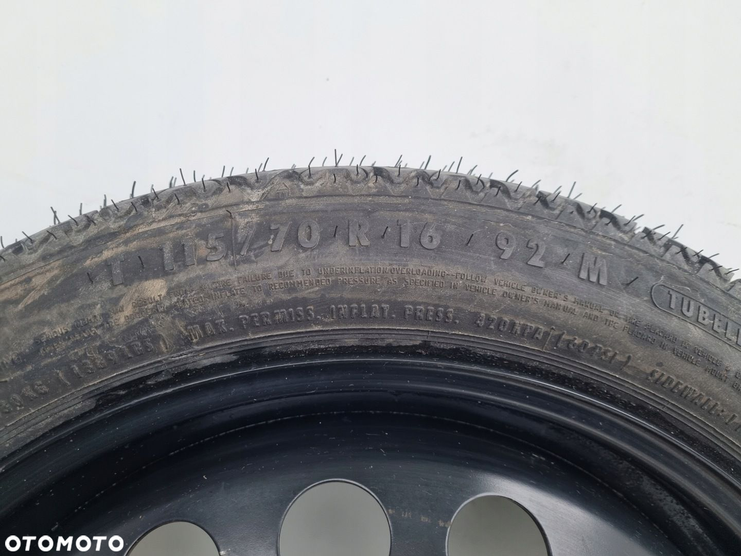 Opel Astra H KOŁO DOJAZDOWE dojazdówka 115/70 R16 4x100 2160126 - 5
