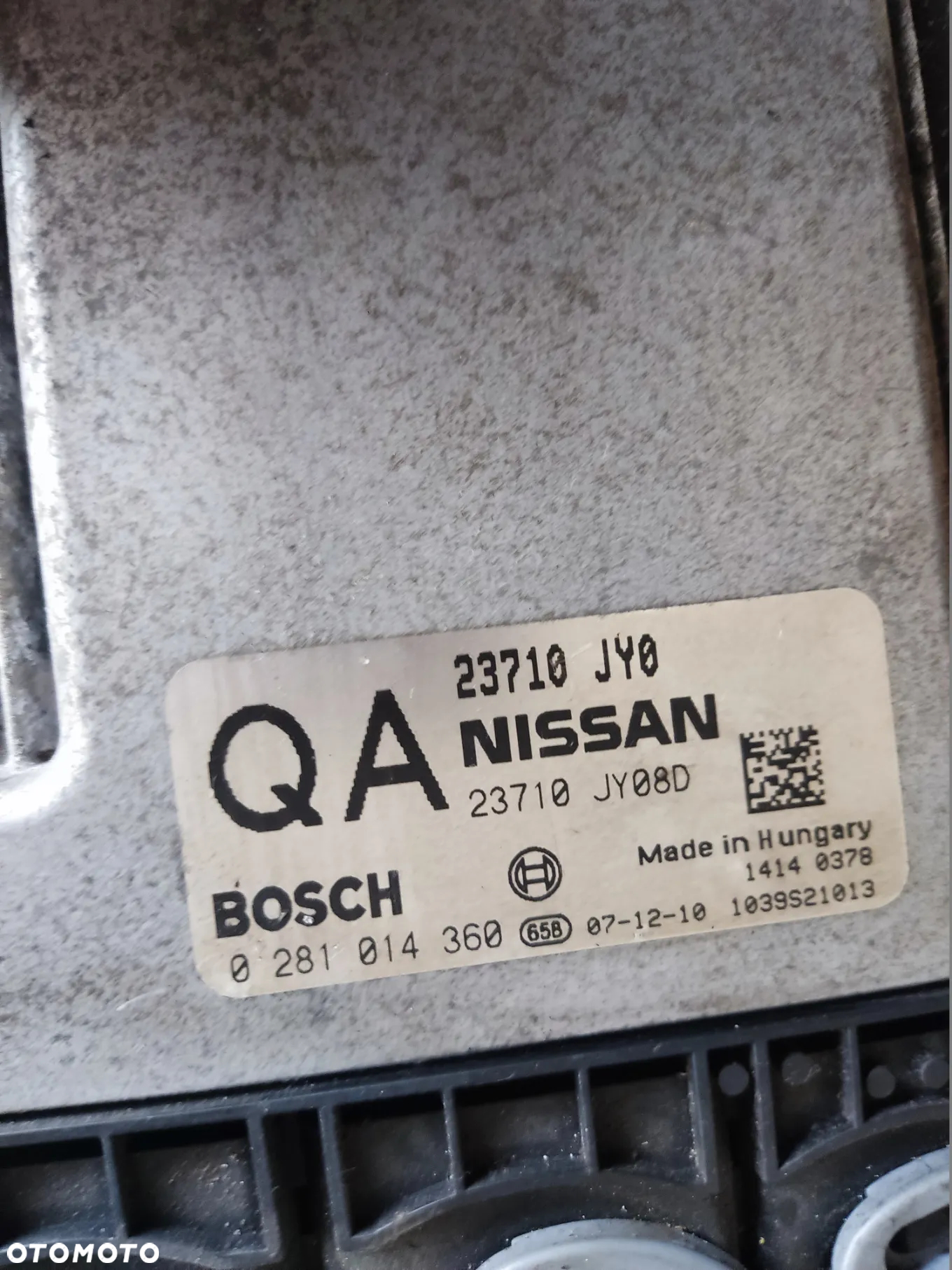 RENAULT KOLEOS WIĄZKA INSTALACJA SILNIKA KOMPUTER 23710JY0 0281014360 - 3