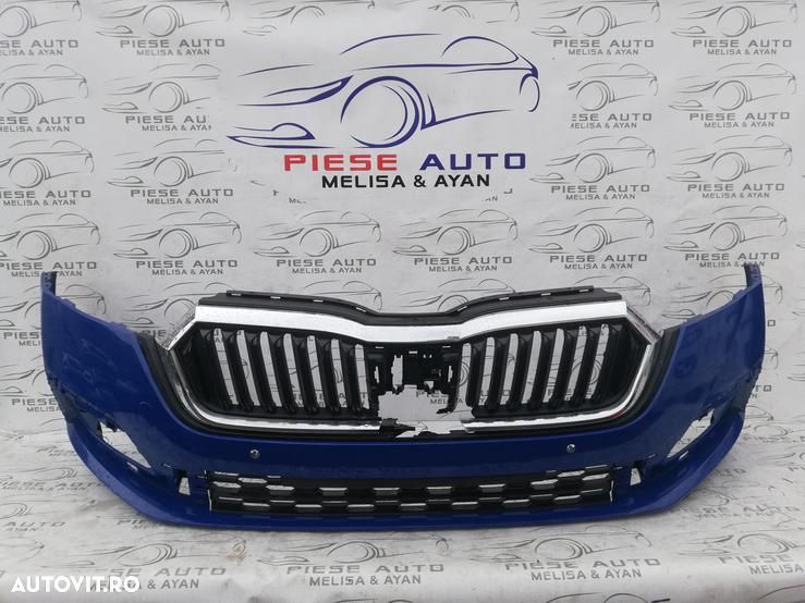 Bara fata Skoda Octavia 4 an 2019-2020-2021-2022-2023 Gauri pentru 4 senzori - 1