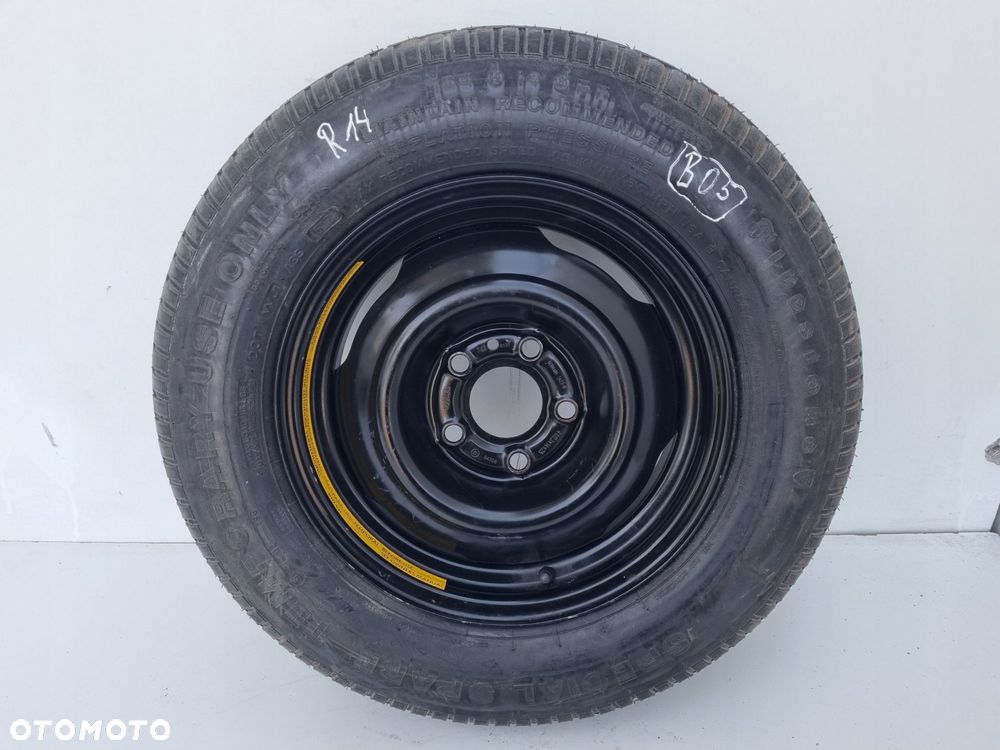 KOŁO DOJAZDOWE Volvo 240 940 740 _ dojazdówka 165/80 R14 1229494 7436191 - 1