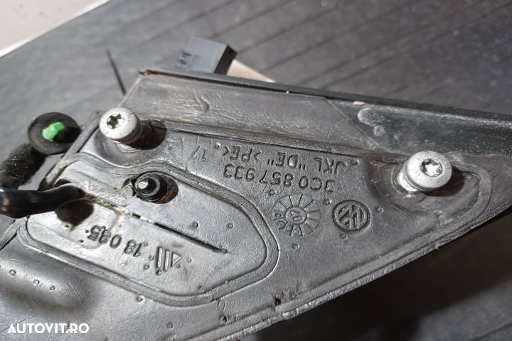 Oglinda stanga electrica 3C0857933    E1010781 CU 6 FIRE 3C0857933 - 6