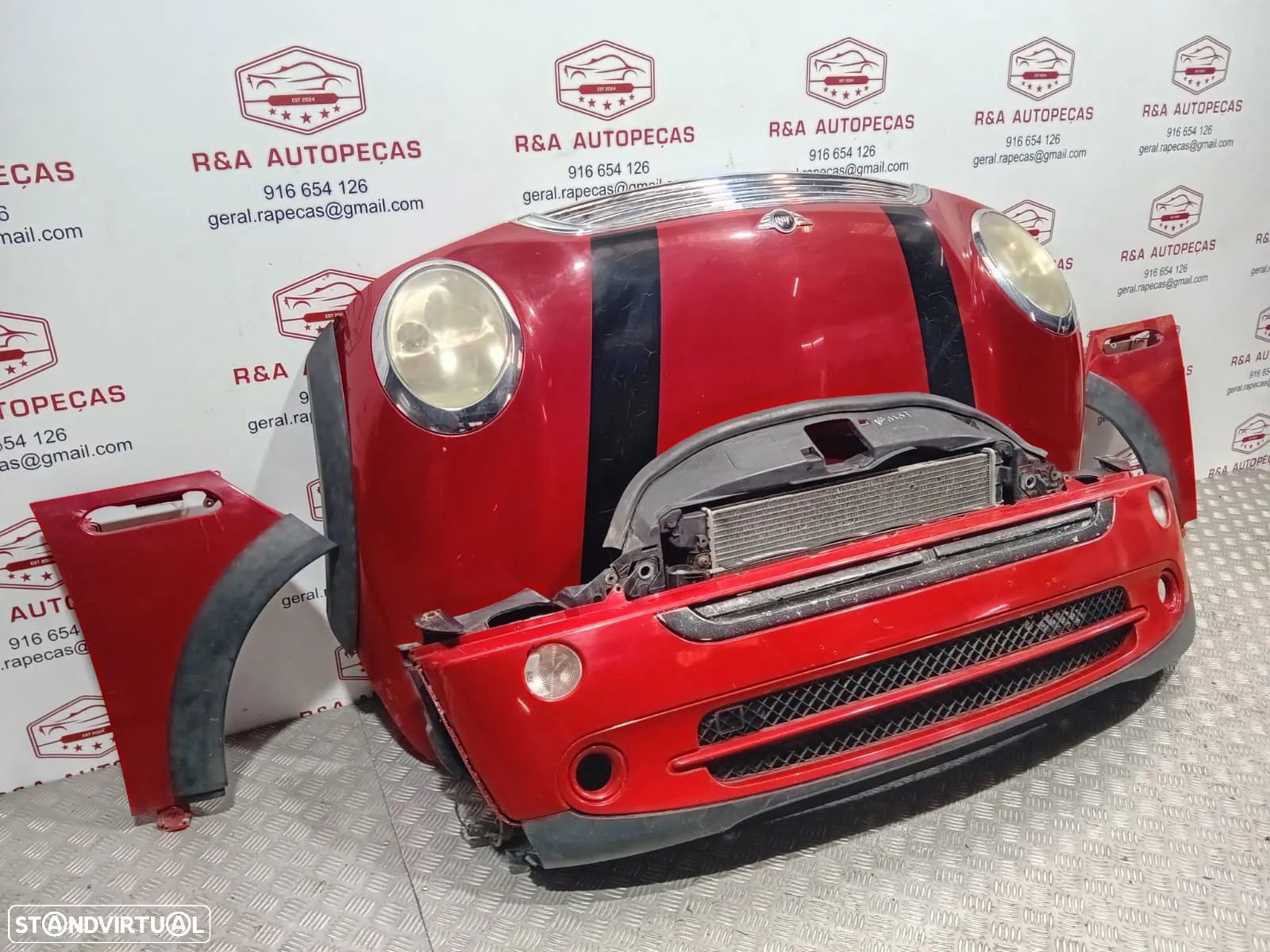 Frente Completa Mini Cooper One R50 R52 R53 Facelift LCi - 2