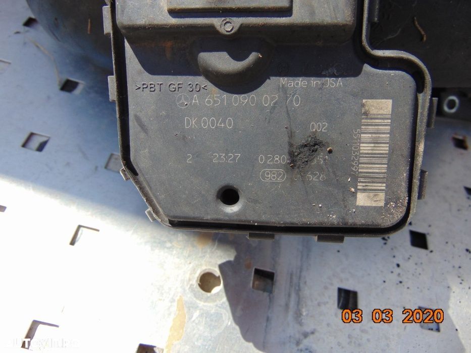 Clapeta Acceleratie Mercedes 2.2cdi W204 W212 E Class c Class euro 5 - 2