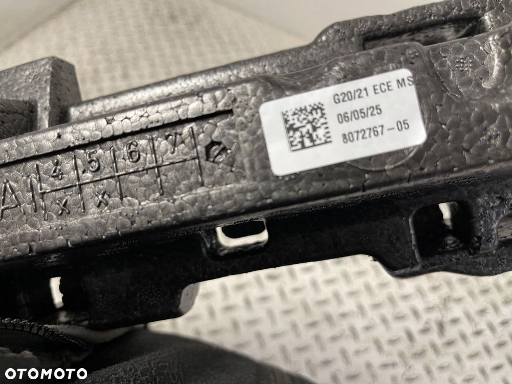 NOWY ORYGINALNY ABSROBER ZDERZAKA PRZEDNIEGO BMW 3 G20 G21 M-PAKIET 18-22 8072767 - 3
