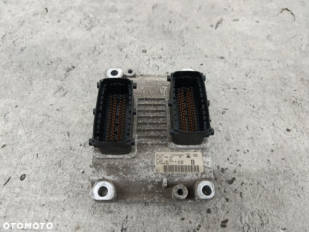 KOMPUTER, STEROWNIK FIAT STILO 0055195273  0261208204 1.4 16V - 2