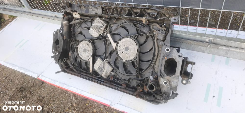 Pas przedni kompletny VW Phanton 3.0 TDI chłodnica wentylator komplet - 11