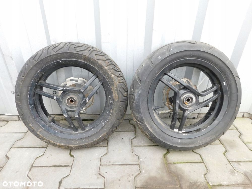 KOŁA DO WÓZKA TACZKI KOMPLET 120/70-12 - 1