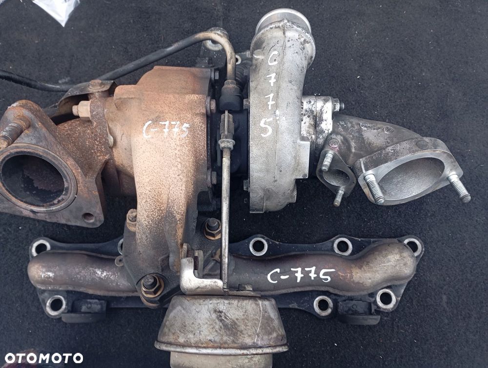 turbosprezarka turbina 753708-5 honda civic viii ufo 2,2 c-tdi - 3