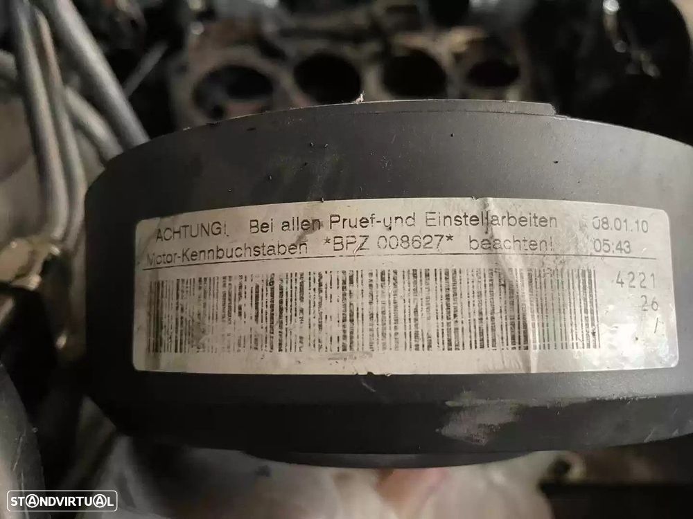 MOTOR COMPLETO SKODA SUPERB I 2008 -BPZ - 1