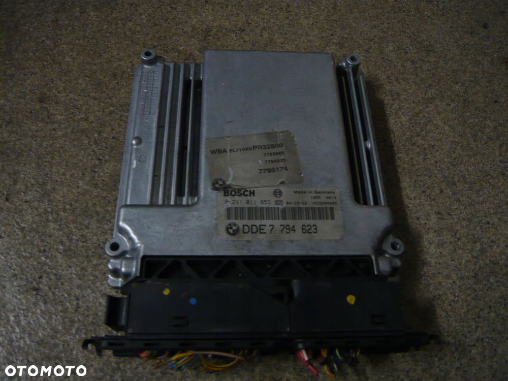 komputer sterownik silnika 0281011653 bmw serii 3 e46 - 1