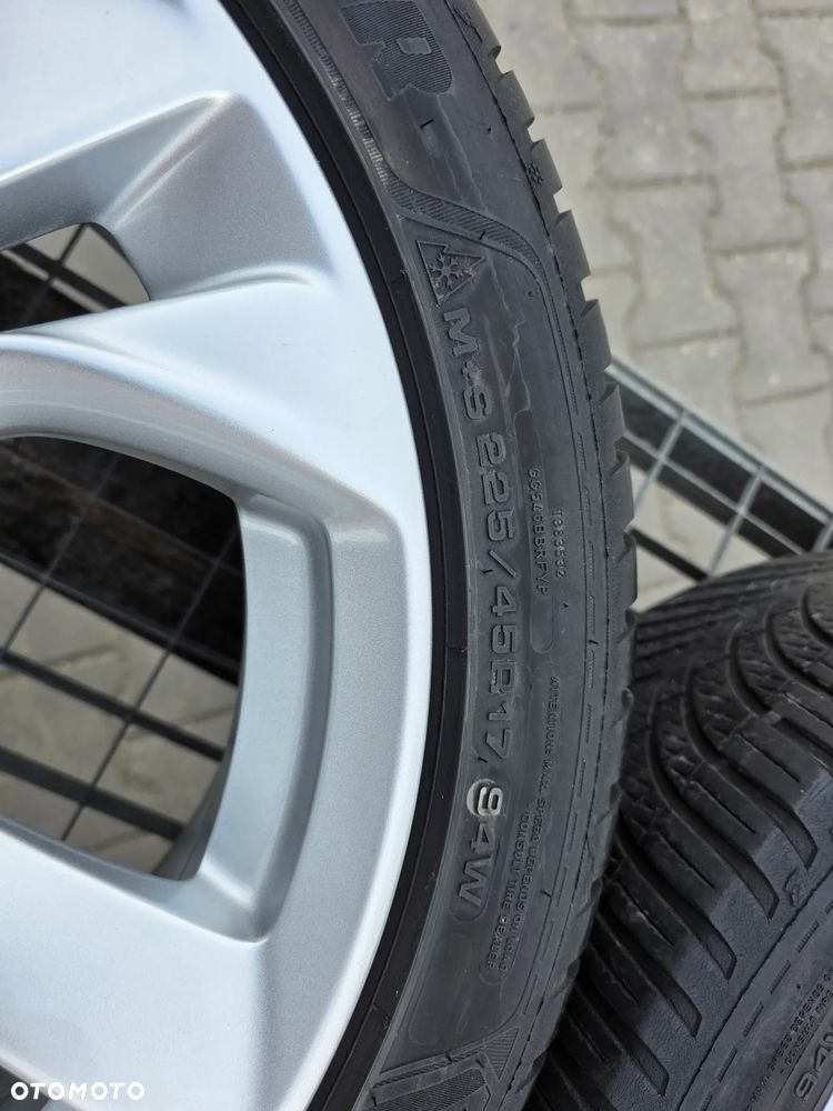OPEL ASTRA K MOKKA ASTRA J KOŁA FELGI ALUMINIOWE OPONY WIELOSEZONOWE 5X105 R17 CZUJNIKI TPMS - 7