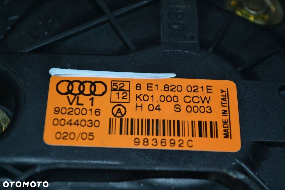 AUDI A4 B6 B7 WENTYLATOR NAWIEWU WNĘTRZA OGRZEWANIA 8E1820021E - 3