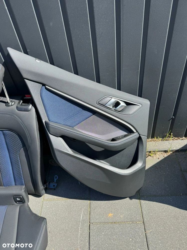 FOTELE TAPICERKA BMW 1 F40 TRIGON CZARNY SPORTOWE ELEKTRYCZNE GRZANE - 10