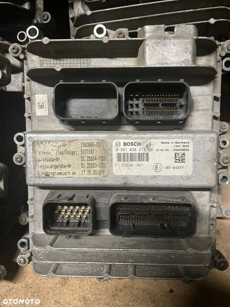 Sterownik silnika EDC demontaż stan nieznany MAN TGX TGL TGM BOSCH 0281020273 - 2