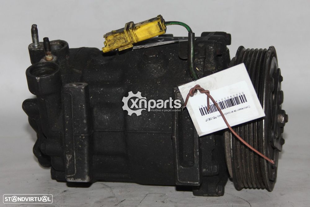 Compressor de ar condicionado PEUGEOT 407 SW 1.6 HDi 110 05.04 -  Usado REF. SAN... - 1