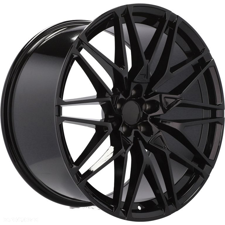 4x Felgi 21 5x120 m.in. do BMW X5 E53 F70 F15 X6 F71 F72 F16 Czarne Mpakiet Styling 818 - B5771 - 8