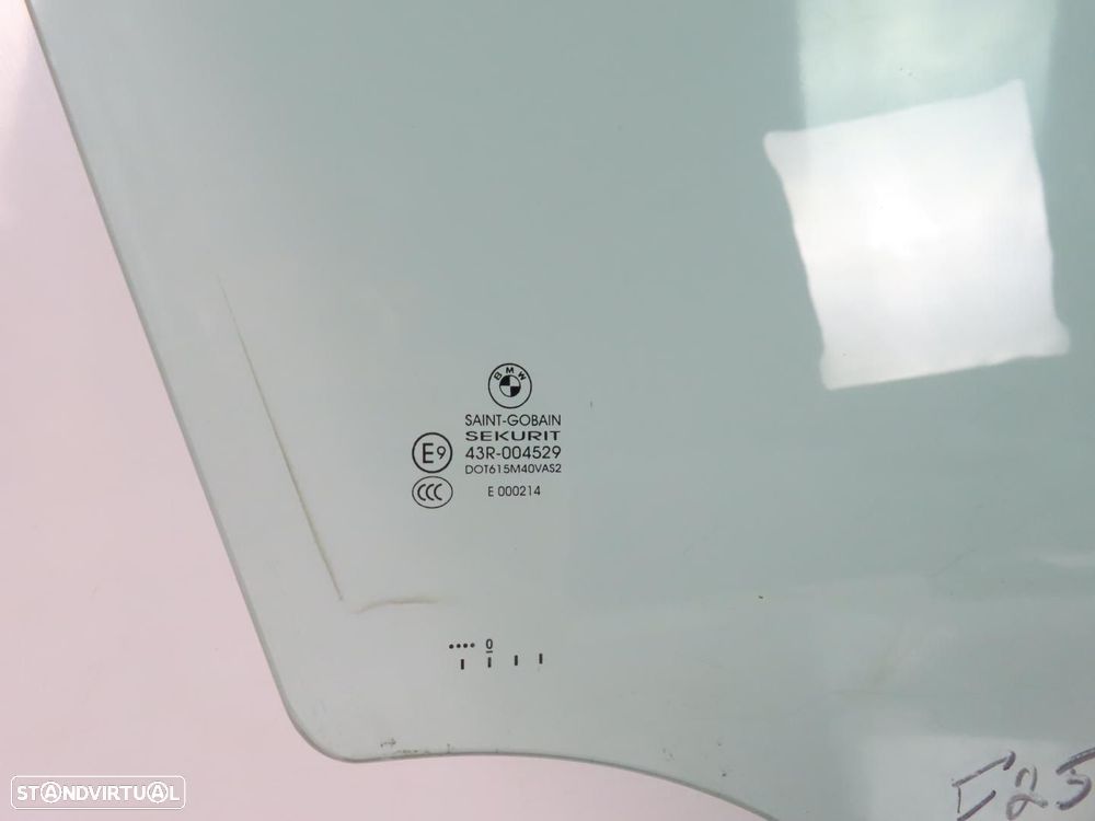 Vidro da porta Direito/Frente Usado / Original BMW X3 (F25) 51337347646 - 2