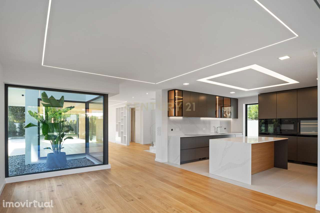 Moradia Contemporânea de Luxo T5+3 | Exclusividade e Sofisticação junt - Grande imagem: 4/44