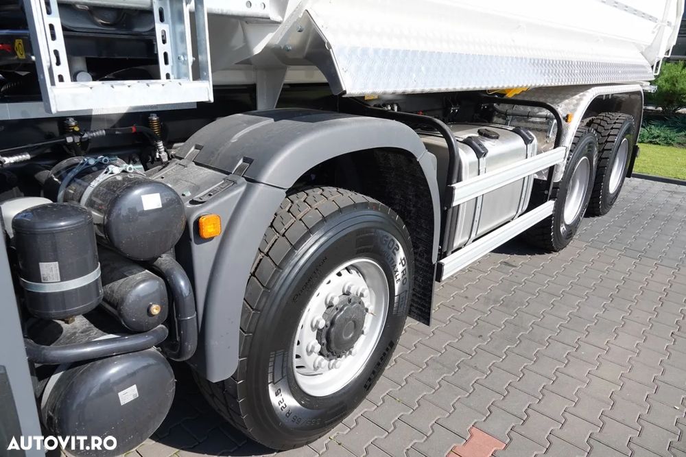 MAN TGS 41.480 / 8x8 / BASCULANĂ SPATE / MANUAL / NOU NOU / KH-KIPPER / - 18