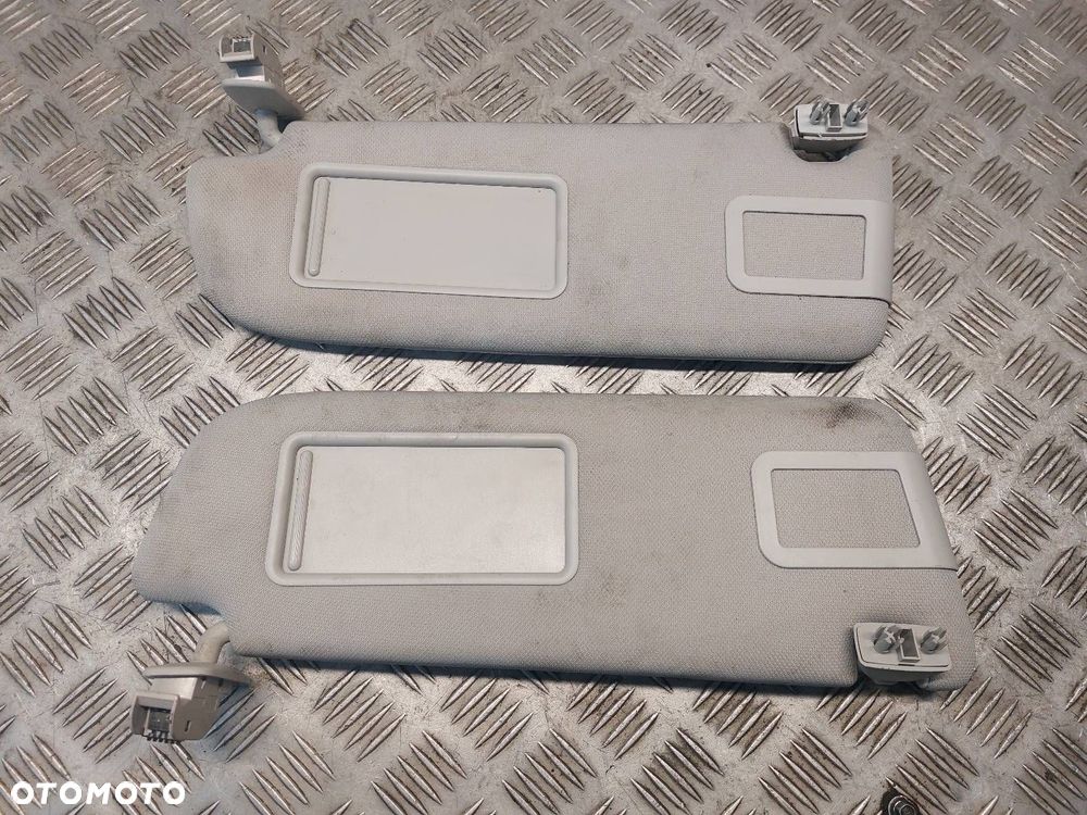 OSŁONA PRZECIWSŁONECZNA LEWA +  PRAWA AUDI A6 C6 4F0857552K 4F0857551K - 1
