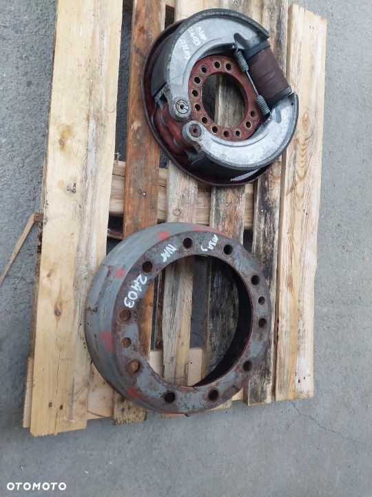 BĘBEN HAMULCOWY, HAMULEC, SZCZĘKI, CYLINDEREK ATLAS KOPARKA LEWA [NAP 2403] - 2