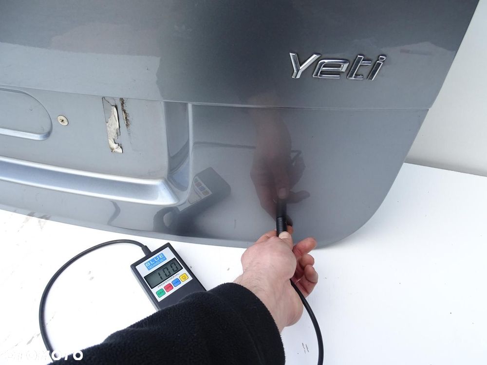 KLAPA TYŁ TYLNA BAGAŻNIKA + SZYBA LF8L SKODA YETI I 09-13r - 12