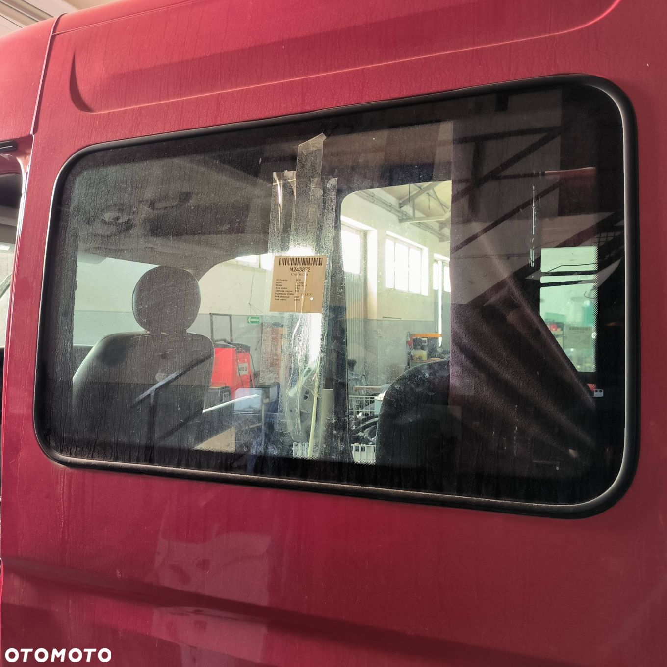 SZYBA BOCZNA RENAULT MASTER II - 1