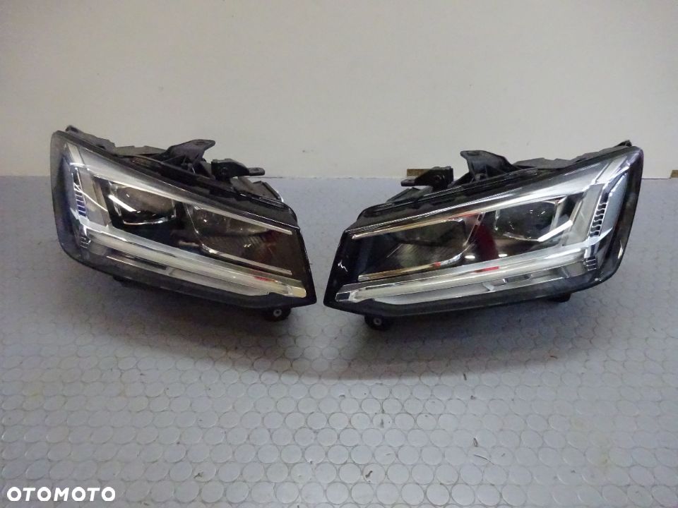 81A941033 81A941034 Lampa przod  prawa lewa  kompletna VOL LED Audi Q2 81A czesci - 1