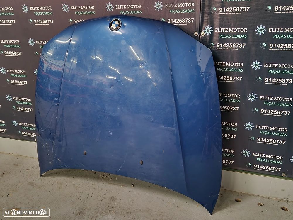 Capot usado BMW SERIE 1 E81 E87 azul original 120d 118d 123d - 3