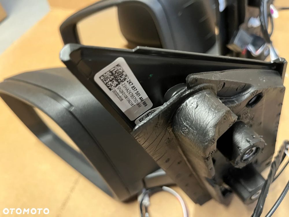 LUSTERKO VW CADDY 2K7 FORD TRANSIT CONNECT III LEWE 5 PIN ANTENA CZARNY MAT - 4