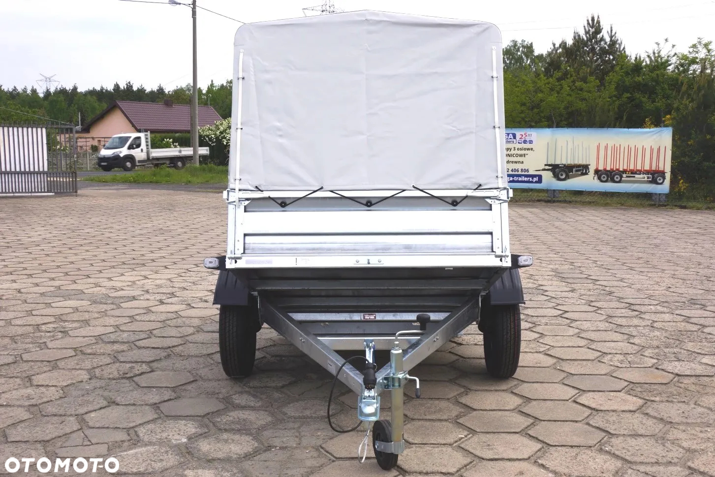 Zaslaw 1 oś, przyczepa na prawko B Ład 600 KG ! - 17