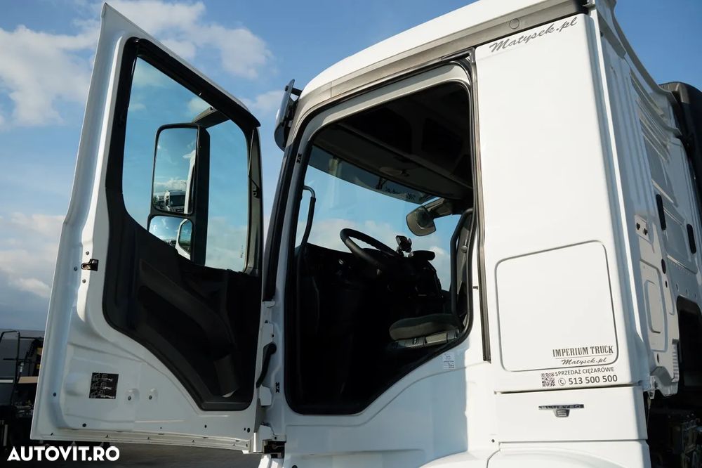 Mercedes-Benz AROCS 3248 / 8X4 / TRIDEM / ȘASIU 8M / DIRECȚIE ȘI PUNȚĂ RIDICABILĂ / RETARDER - 28