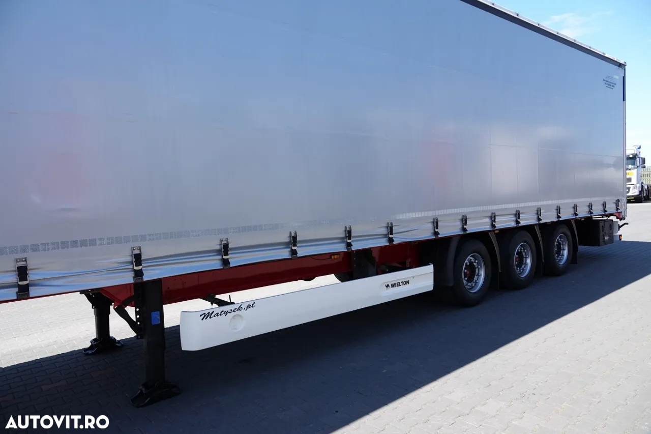 Wielton MEGA CORTINA / MANȘĂ DE OȚEL - 9 M / AXIE DE RIFAT / SAF/ COILMULDA / LOW DECK / 2019R - 10