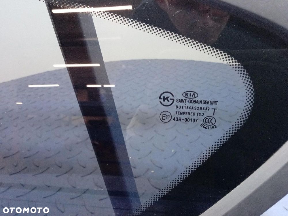 KIA PICANTO II 3D SZYBA KAROSERYJNA TYŁ LEWA TYLNA - 3